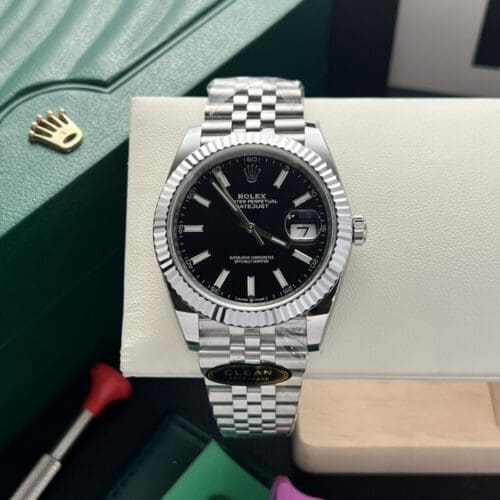 Rolex DateJust 126334 Black Dial Clean Factory 41mm
